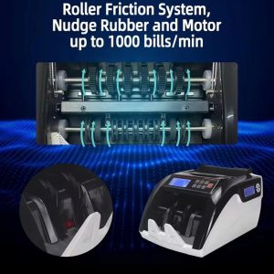 Model 580 Currency Counter – 100% Fake Note Detection | Multi-Currency Compatible