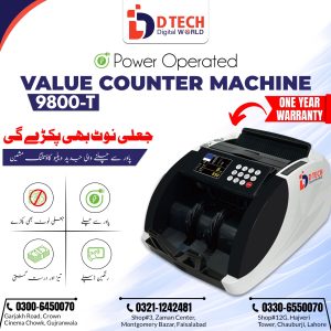 Value counter machine 9800-T